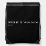 Petersfield road  Drawstring Backpack