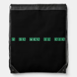 In the name of god  Drawstring Backpack