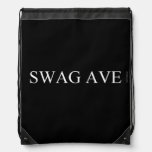 SWAG AVE  Drawstring Backpack