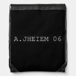 A.jheiem  Drawstring Backpack