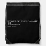 RAN ONLINE TAGOLOANASTIC   Drawstring Backpack