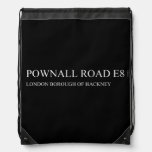 POWNALL ROAD  Drawstring Backpack
