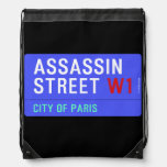 ASSASSIN Street  Drawstring Backpack
