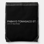 pabayo tomasaco st.  Drawstring Backpack