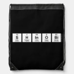 Shinobi  Drawstring Backpack