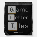 Game
 Letter
 Tiles  Drawstring Backpack