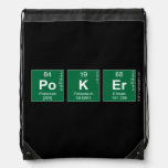 poker  Drawstring Backpack