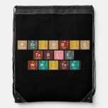 Periodic
 Table
 Writer  Drawstring Backpack