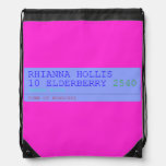 Rhianna hollis 10 elderberry  Drawstring Backpack