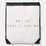 DDJJCC
 
 Lucky's Fun Run  Drawstring Backpack