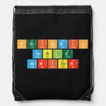 Periodic
 Table
 Writer  Drawstring Backpack