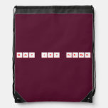 mary joy ferrer  Drawstring Backpack