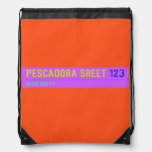 pescadora sreet  Drawstring Backpack