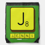 J
 JENNI  Drawstring Backpack