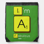 I'm
 A
 Fabulous  Drawstring Backpack