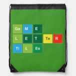 Game
 Letter
 Tiles  Drawstring Backpack