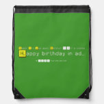 Yeah!!! It's July again. Durotym 13th is clicking    
    Happy birthday in ad..  Drawstring Backpack