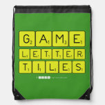 Game
 Letter
 Tiles  Drawstring Backpack
