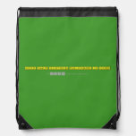 Keep Calm Cynthia Malefane is here  Drawstring Backpack