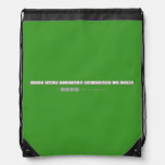 Keep Calm Cynthia Malefane is here  Drawstring Backpack