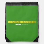 I_LOVE_DEBBIE  Drawstring Backpack