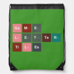 Game
 Letter
 Tiles  Drawstring Backpack