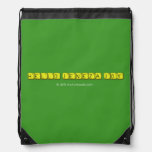 Hello jeneza joy   Drawstring Backpack