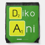 Diko
 Ani
   Drawstring Backpack