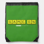 Game On  Drawstring Backpack
