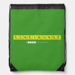 scheikunde  Drawstring Backpack