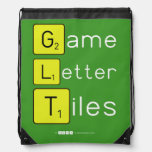 Game
 Letter
 Tiles  Drawstring Backpack