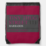 Tiny Thug Street  Drawstring Backpack