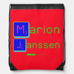 Marion
 Janssen  Drawstring Backpack