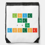 love
 The
 10th
 Doctor  Drawstring Backpack