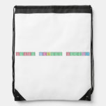 Happy Birthday saddie  Drawstring Backpack