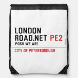 London Road.Net  Drawstring Backpack