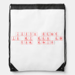 justin bieber
 is my man and
 from msbier  Drawstring Backpack