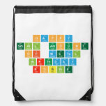 Happy
 Small amount
 Of metal
 Birthday
 Robbie  Drawstring Backpack