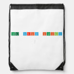 The Script Family 
 
   Drawstring Backpack