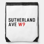 Sutherland ave  Drawstring Backpack