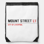 Mount Street  Drawstring Backpack