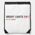 Bright Lights  Drawstring Backpack