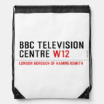 BBC TELEVISION CENTRE  Drawstring Backpack