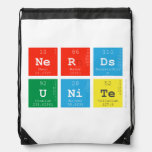 Nerds
 Unite  Drawstring Backpack