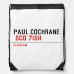 Paul Cochrane   Drawstring Backpack