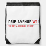 Drip Avenue  Drawstring Backpack