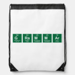 Grammar  Drawstring Backpack