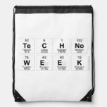 Techno
 Week  Drawstring Backpack
