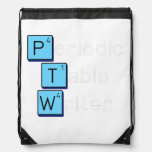 Periodic
 Table
 Writer  Drawstring Backpack