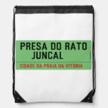 presa do rato     juncal  Drawstring Backpack